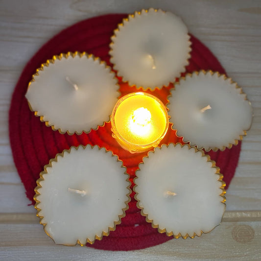 Deepak candle Urli metal