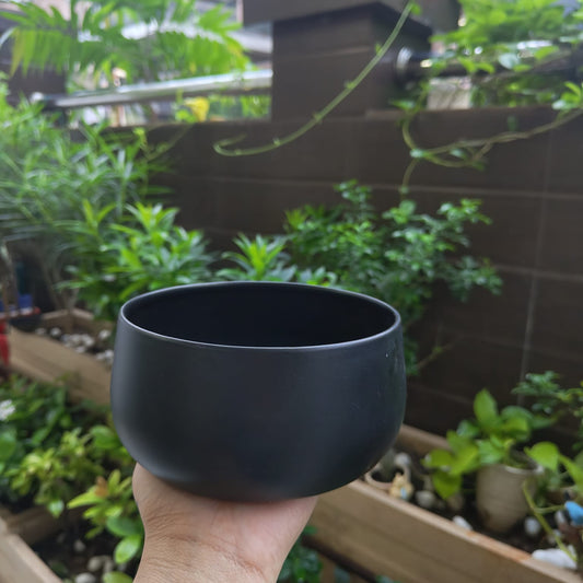 Metal Matka pot with stand