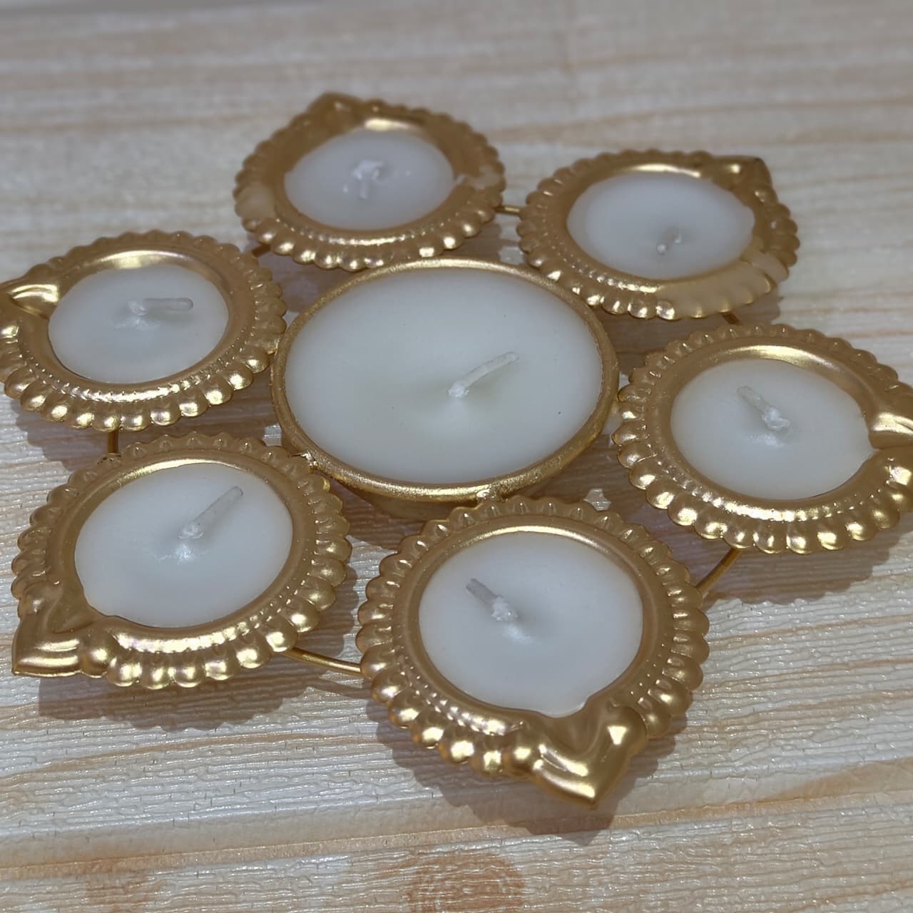 Deepak Rangoli Candle