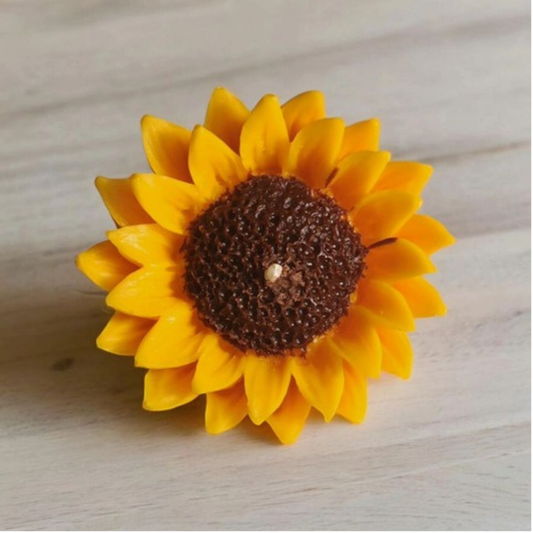 Sunflower Candle - Single Piece